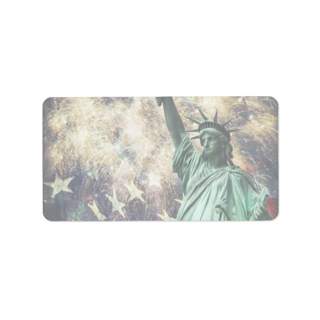 Statue of Liberty Label (Front)