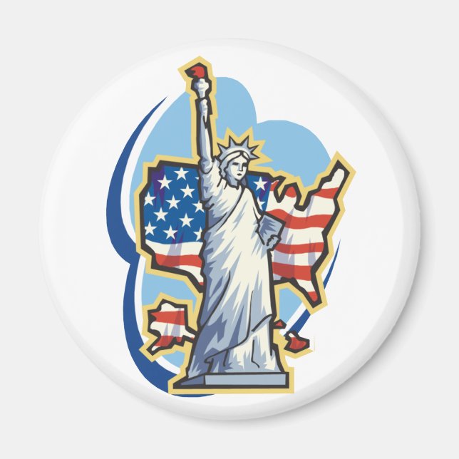 Statue Of Liberty Magnet (Front)