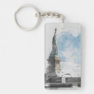 Statue of Liberty – Manhattan New York City  Keychain