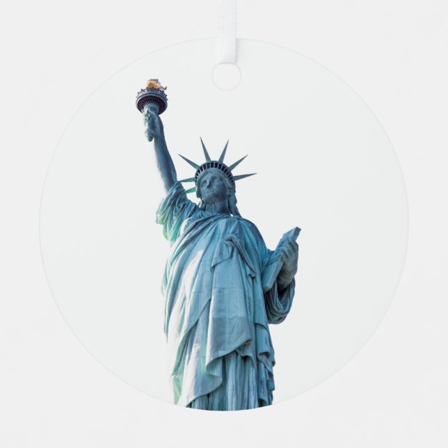Statue of liberty  metal ornament (Front)