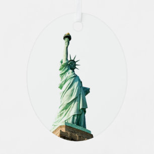 Statue of liberty metal ornament