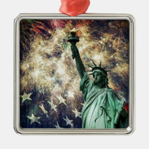 Statue of Liberty Metal Ornament