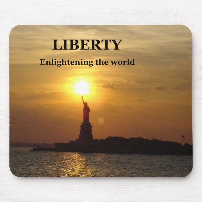 Statue of Liberty Mouse Pad (Front)