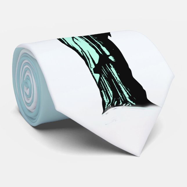 Statue of Liberty Nation of Immigrants Tie (Rolled)