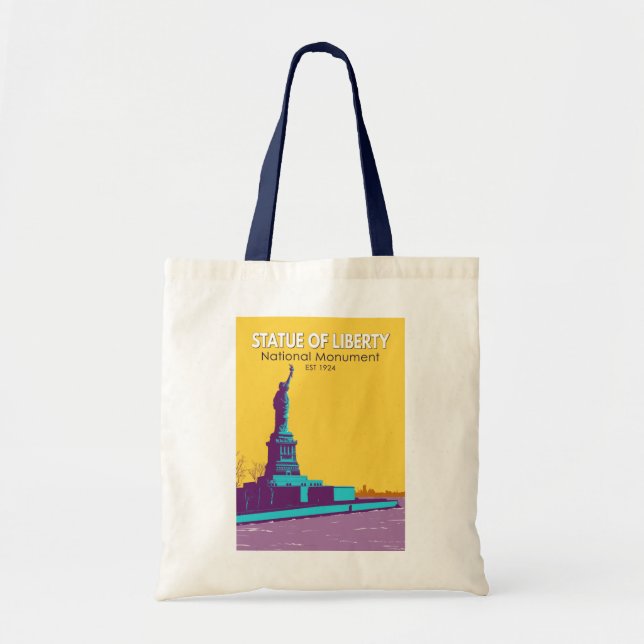 Statue of Liberty National Monument Liberty Island Tote Bag (Front)