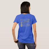 Statue of Liberty - New Colossus Patriotic Poem T-Shirt (Back Full)