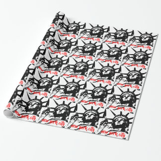Statue of Liberty New Yok City Pop Art Wrapping Paper