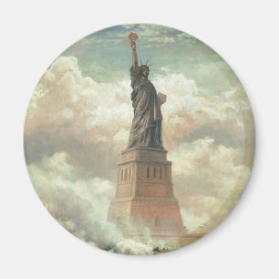 Statue of Liberty, New York circa 1800's Magnet
