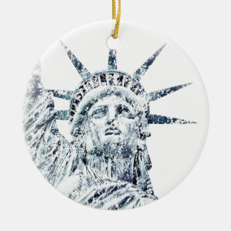 Statue of Liberty New York City Ceramic Ornament
