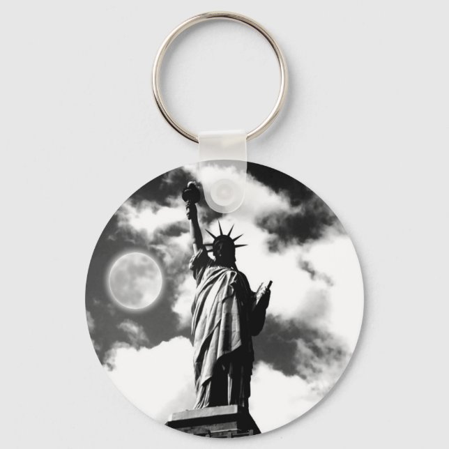Statue of Liberty New York City Keychain (Front)