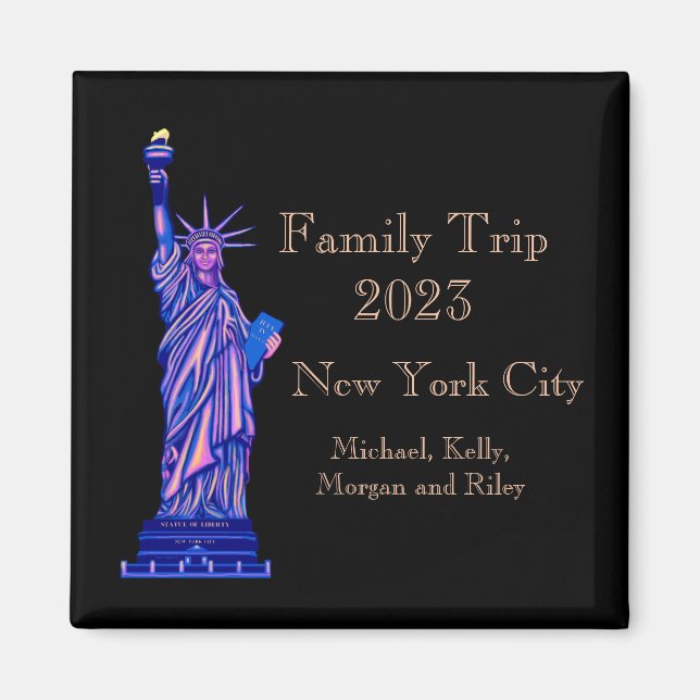 Statue of Liberty-New York City-Landmark- Magnet (Front)