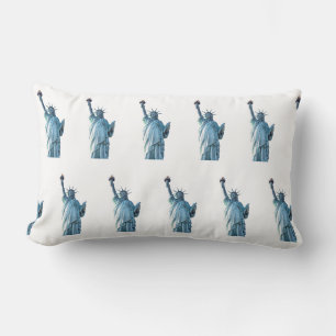 Statue of Liberty New York City Lumbar Pillow