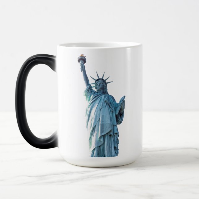 Statue of Liberty New York City Magic Mug (Left)