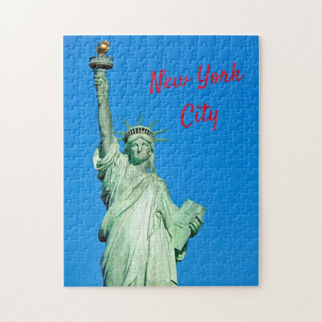 Statue of Liberty New York Photo Jigsaw Puzzle (Vertical)
