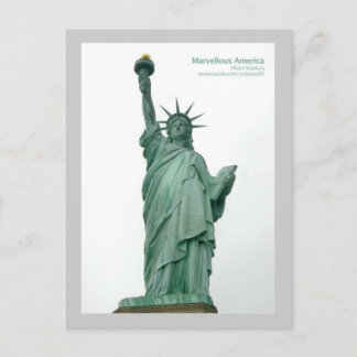 Statue Of Liberty, New York Postcard