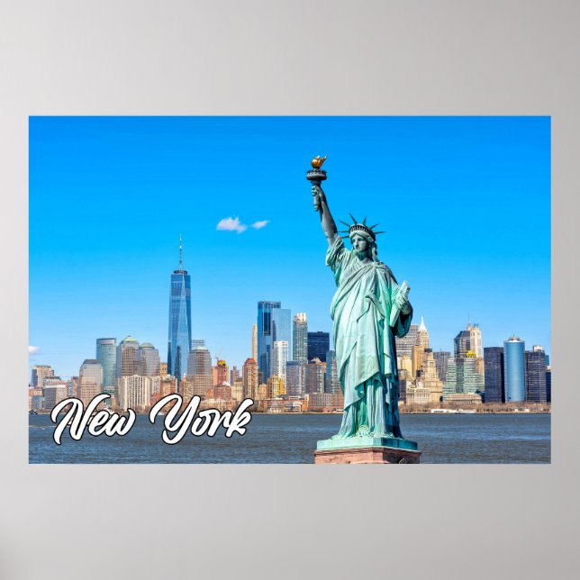 Statue Of Liberty, New York, United States Poster (Front)