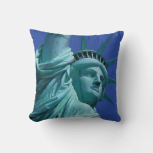 Statue of Liberty, New York, USA 8 Throw Pillow