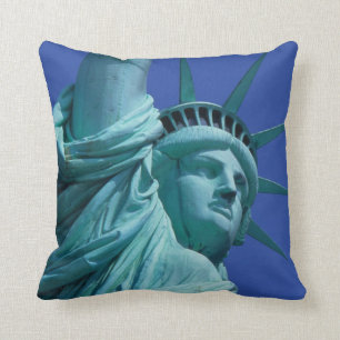 Statue of Liberty, New York, USA 8 Throw Pillow