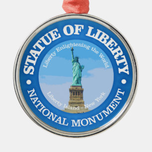 Statue of Liberty (NM) Metal Ornament
