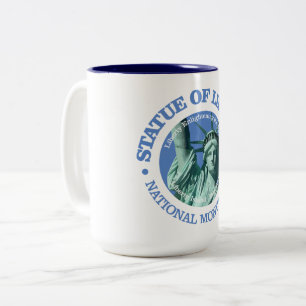 Statue of Liberty (NM) Two-Tone Coffee Mug