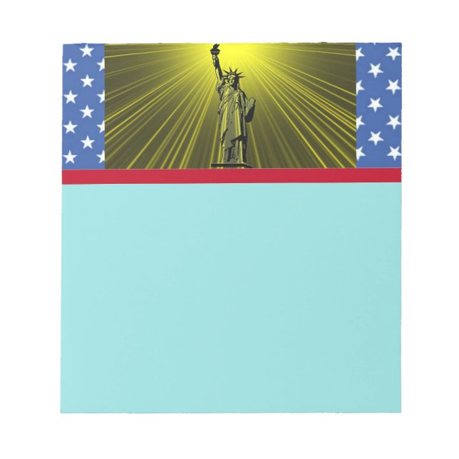 Statue of Liberty Notepad (Front)