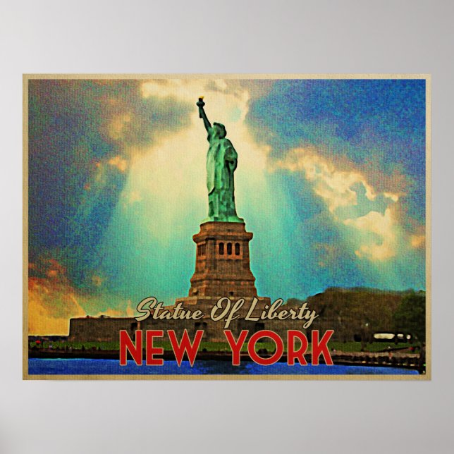 Statue Of Liberty NYC Poster (Front)