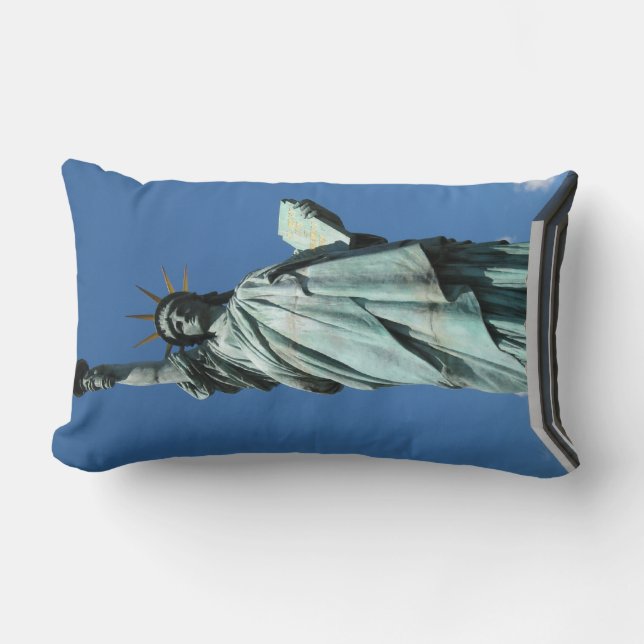Statue of Liberty, Odaiba, Tokyo, Japan Lumbar Pillow (Front)