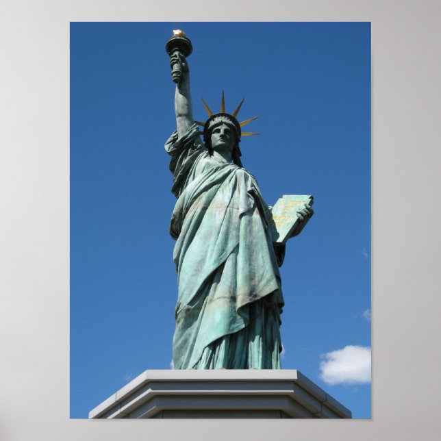 Statue of Liberty, Odaiba, Tokyo, Japan Poster (Front)