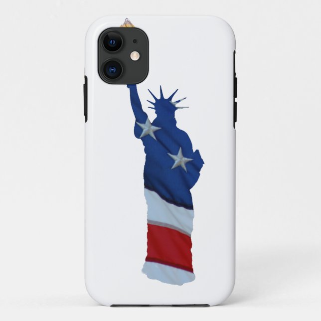 Statue of liberty on any colour Case-Mate iPhone case (Back)