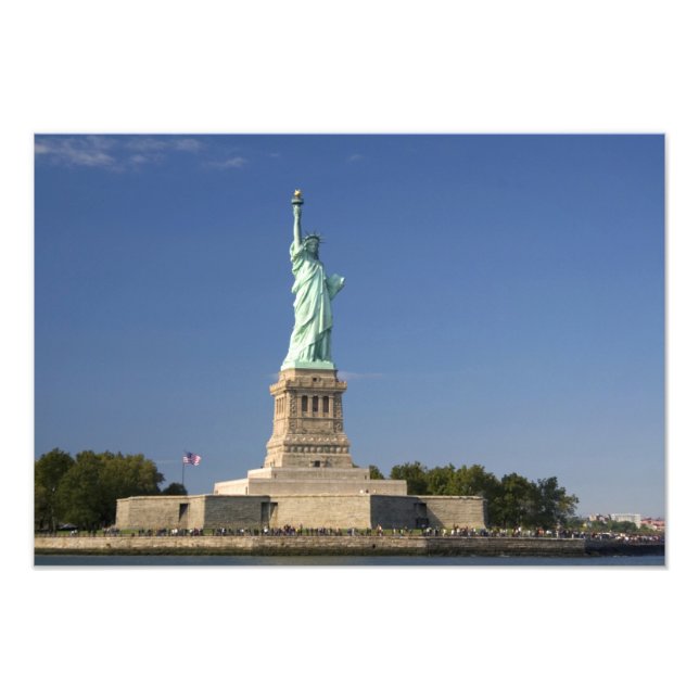 Statue of Liberty on Liberty Island in New 2 Photo Print (Front)