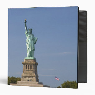 Statue of Liberty on Liberty Island in New Binder