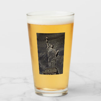 Statue of Liberty painting Glass