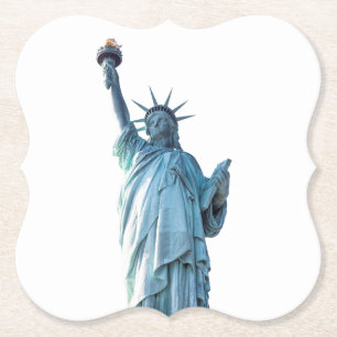 Statue of liberty paper coaster