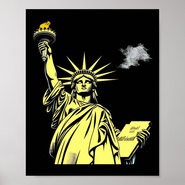Statue Of Liberty Performance Poster (Front)