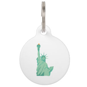 Statue of Liberty Pet Tag