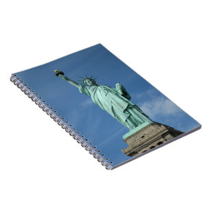 Statue of liberty photo notebook