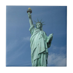 Statue of liberty photo tile