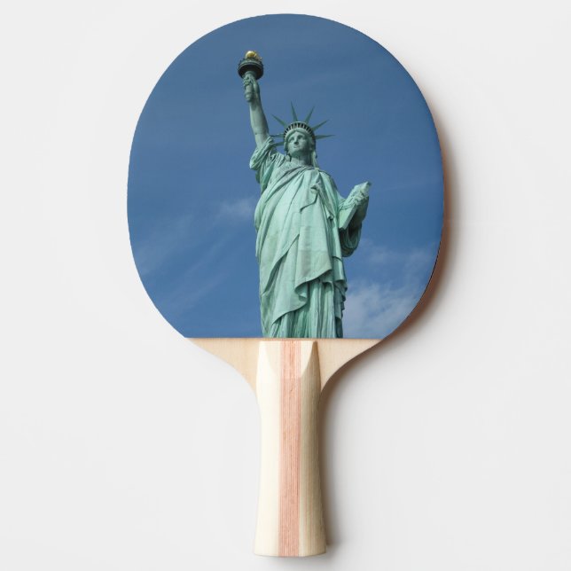 statue of liberty ping pong paddle (Front)