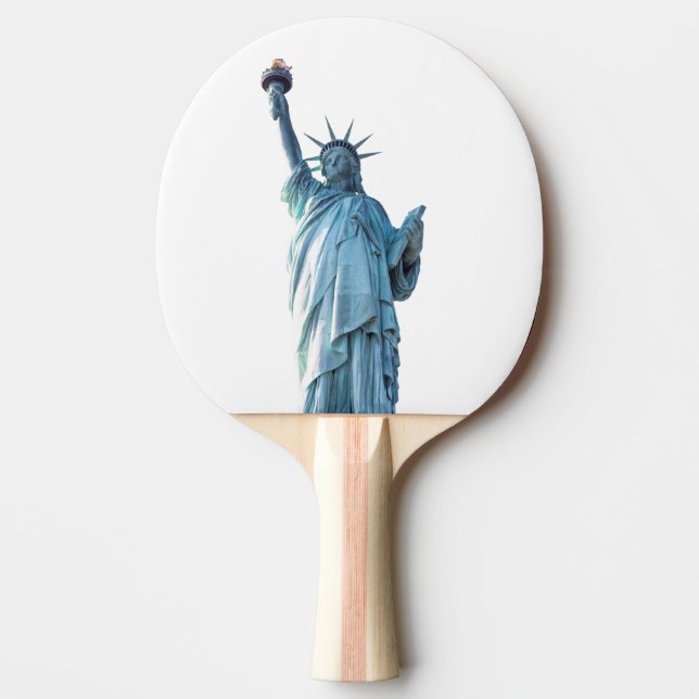 Statue of liberty   ping pong paddle (Front)