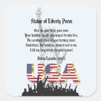 Statue of Liberty Poem, A Nation of Immigrants