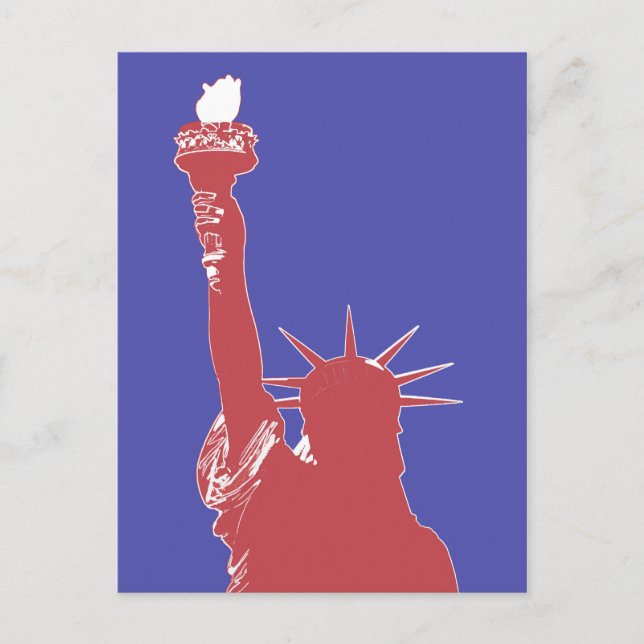 Statue of Liberty Postcard (Front)