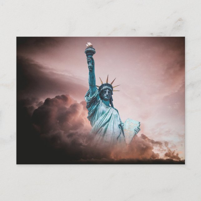 Statue Of Liberty Postcard (Front)