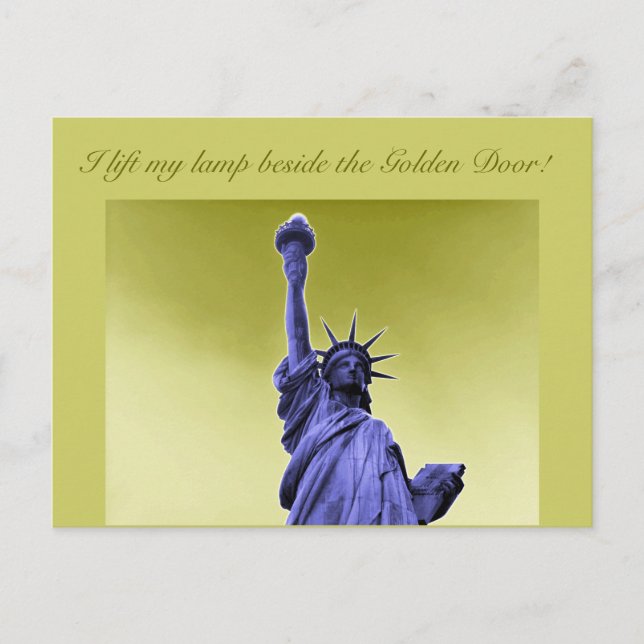 Statue of Liberty Postcard (Front)