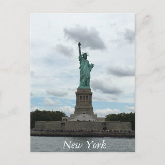 Statue of Liberty postcard