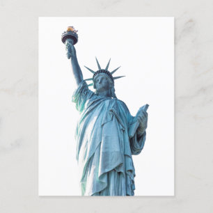Statue of liberty  postcard