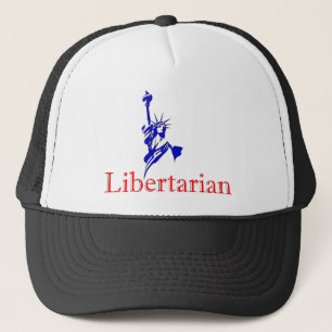 Statue of Liberty -- Retro Libertarian icon Trucker Hat