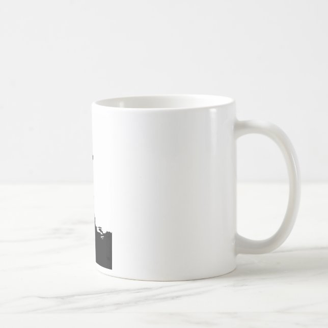 Statue of Liberty Silhouette Coffee Mug (Right)