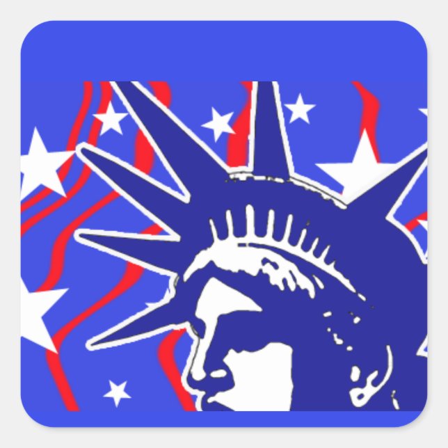 Statue of Liberty Stickers (Front)