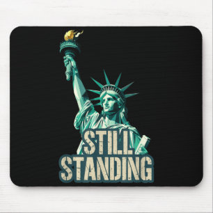 Statue of Liberty Still Standing USA Pride Mouse Pad