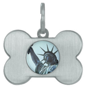 Statue of Liberty: The Torch Pet Name Tag